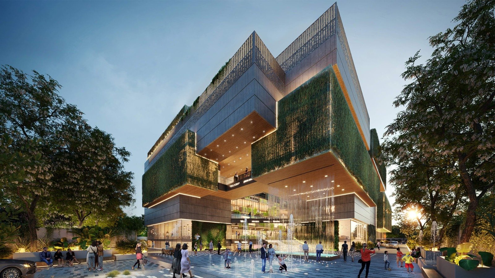 Modern building architecture